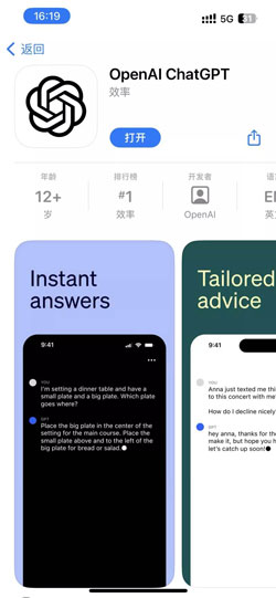 ChatGPT app