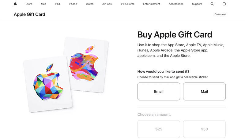 buy giftcard