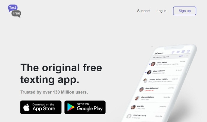 Textfree美国虚拟电话号码