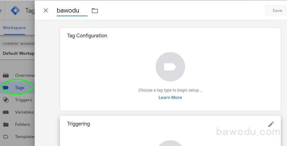 Tag来连接网站分析工具Google Analytics