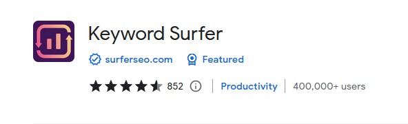 keyword surfer