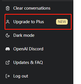 upgrade plan